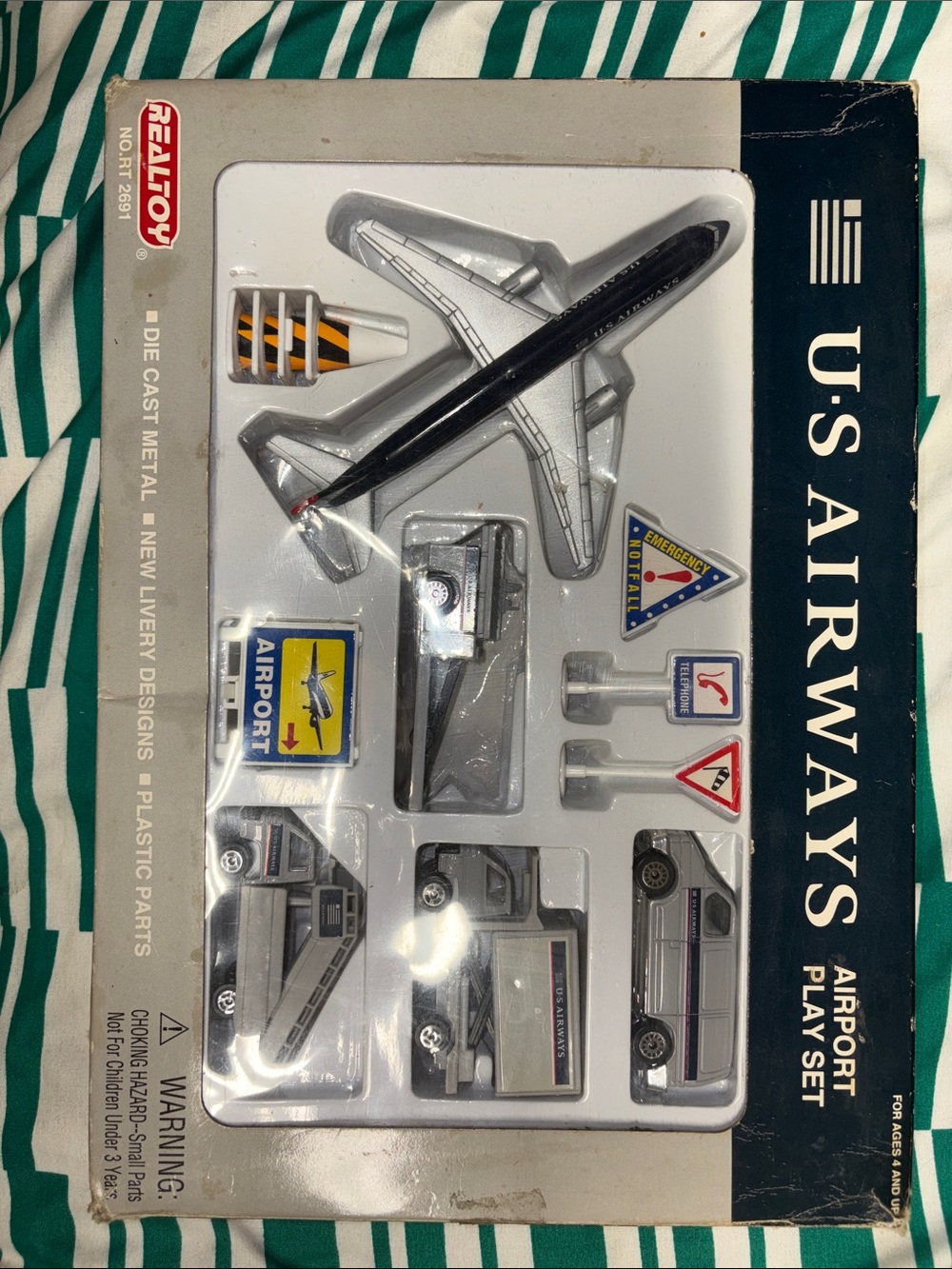 Vintage US Airways Play Set